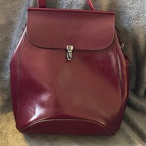 Great Convertible Leather Bag